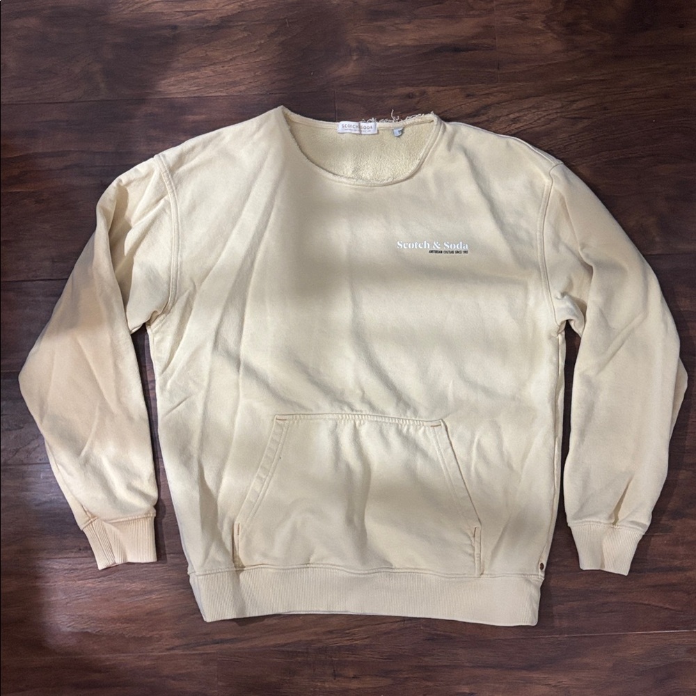 Scotch & Soda Yellow Sweatshirt